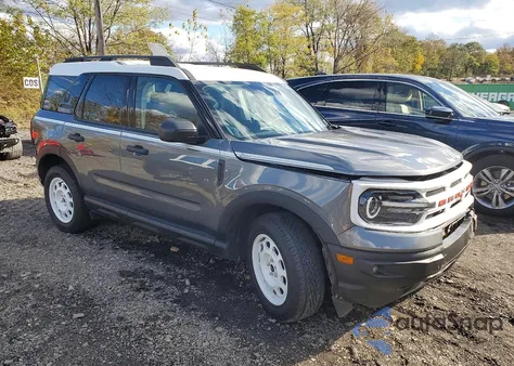 2024 Ford Bronco Sport Heritage z USA, uszkodzony, nr VIN 3FMCR9G60RRE92863